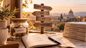 Dove parcheggiare i risparmi oggi? Conti deposito, BOT, BTP ed ETF monetari a confronto